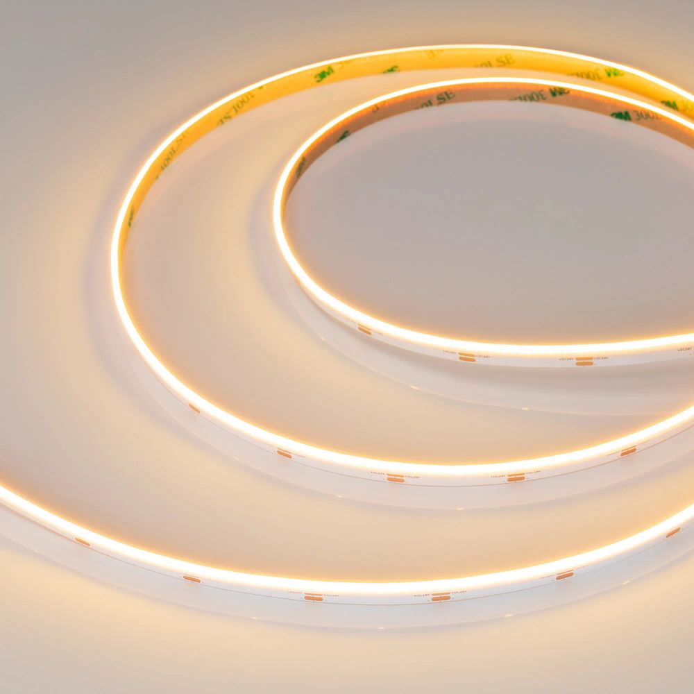 Светодиодная лента COB-S-X480-8mm 24V Warm2700 (6 W/m, IP20, 5m) (Arlight, боковое свечение) 046904