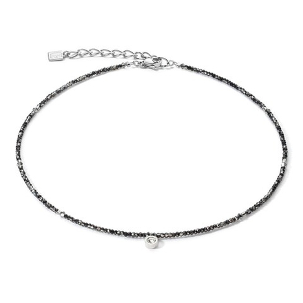 Колье Coeur de Lion Grey 5033/10-1200