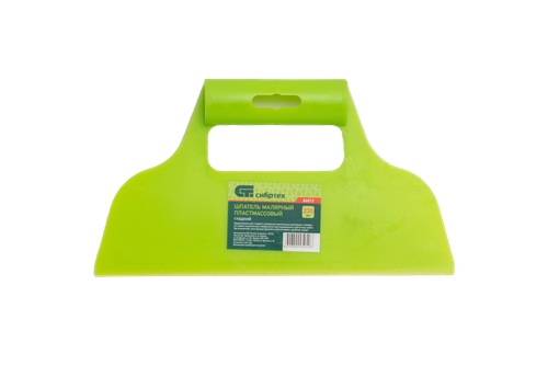 ШПАТЕЛЬ СИБРТЕХ МАЛЯРНЫЙ ПЛАСТМАССОВЫЙ/ГЛАДКИЙ 230ММ 86012