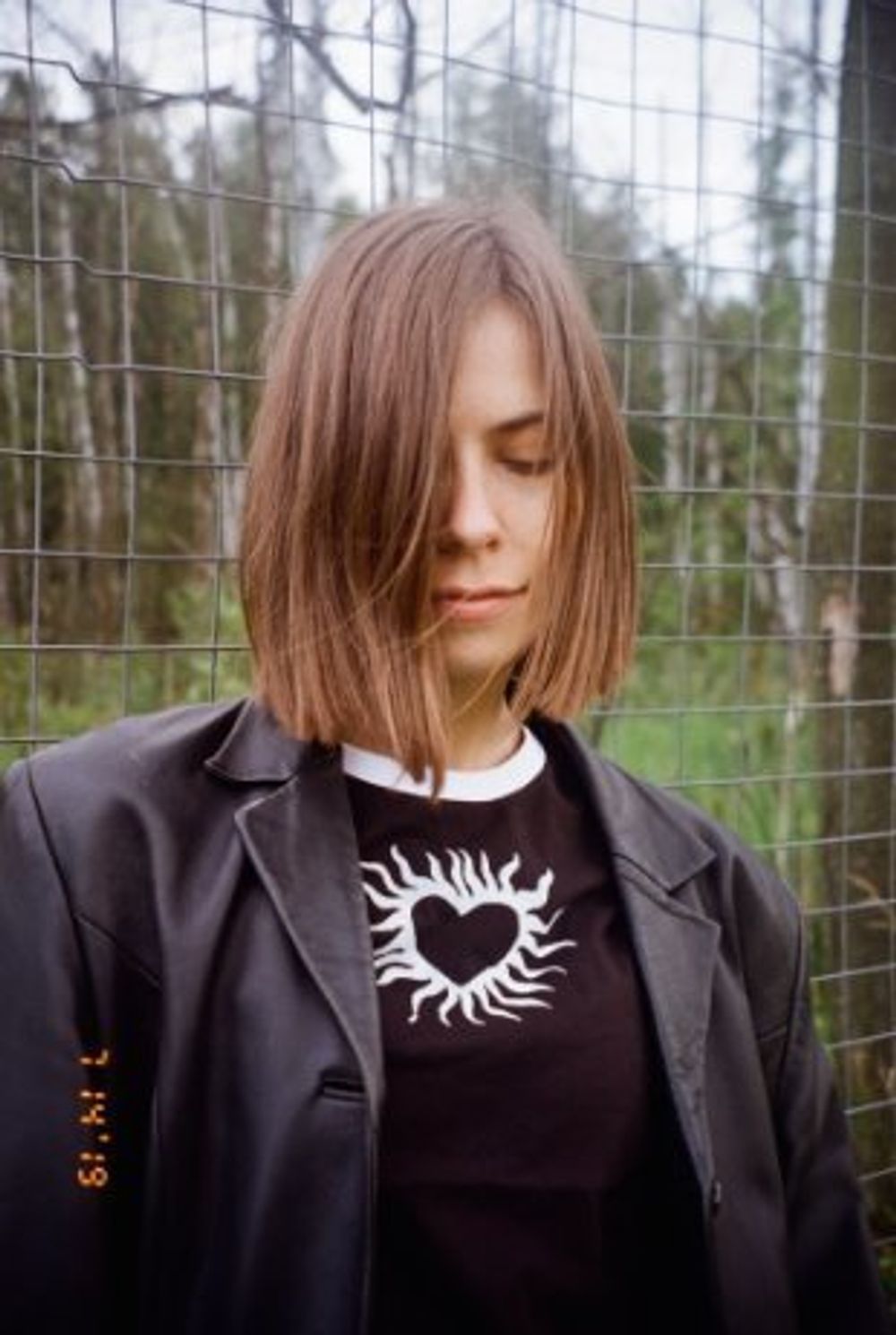 Футболка Goldmans Сердце Черная Женская