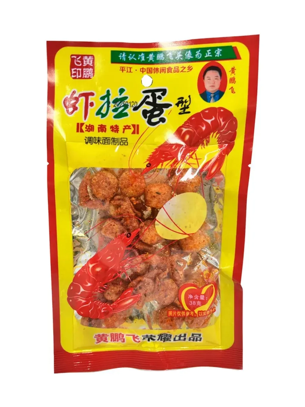 Латяо с пряным вкусом креветок 38 г * 20 шт