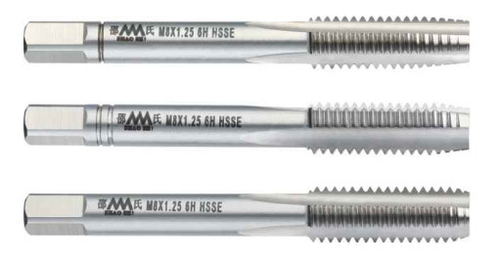 Метчик ручной комплект M12 DIN352/3 HSSE SZ8123011