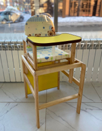 Стульчик для кормления Матрешка (Желтый)