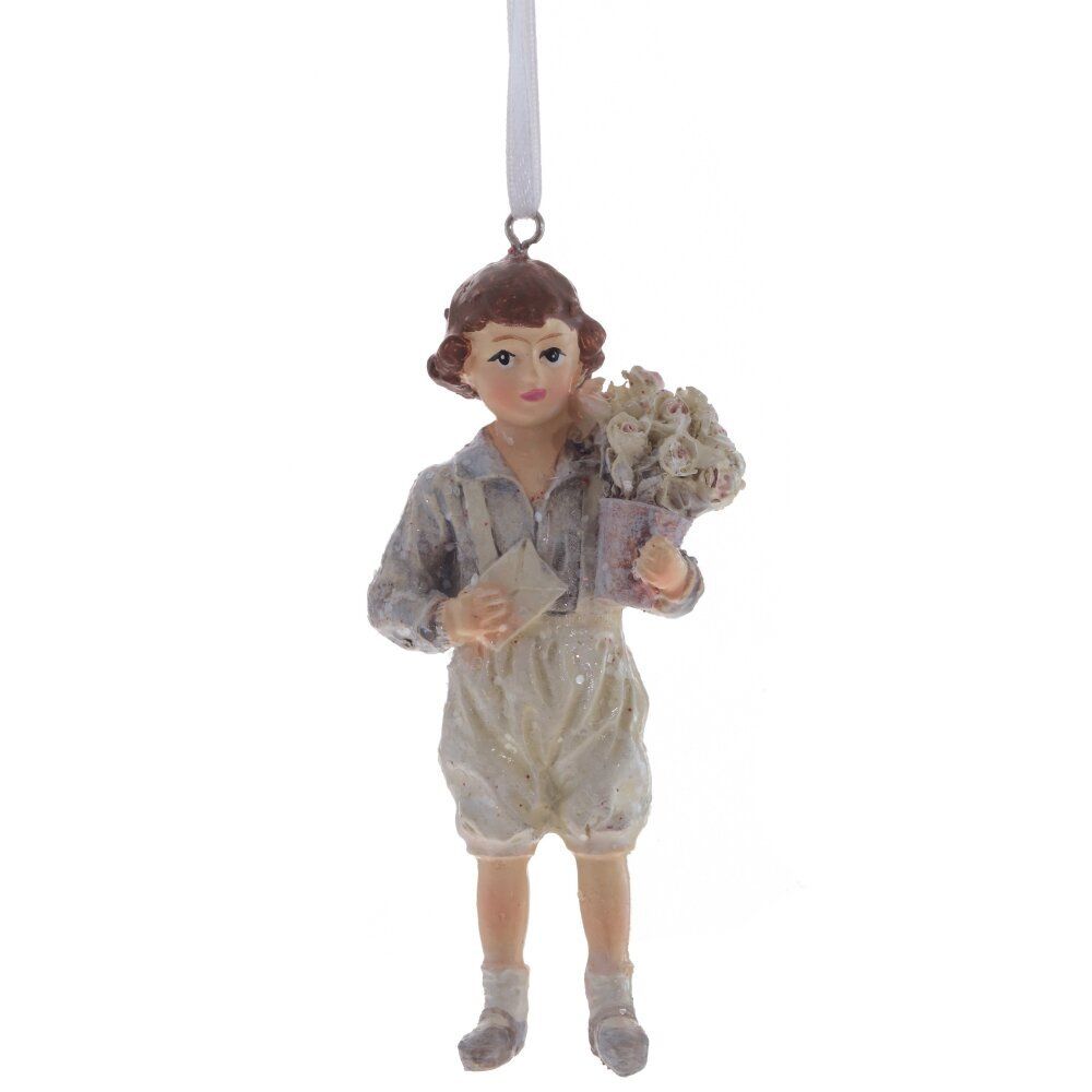 GAEM Изделие декоративное подвесное "Девочка/Мальчик", L5 W4 H11 см, 4в.