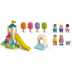 Playmobil - Junior Башня приключений с киоском мороженого 71703