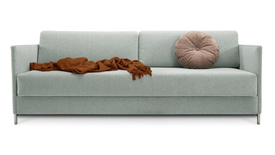 Диван Леонора Лайт Strong Plus 02 226*109*105 см, Серый Рогожка Еврокнижка Фиеста