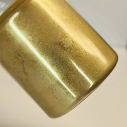 Солнечное золото металлик пигмент перламутровый краситель сухой для свечей, мыловарения, для творчества, рукоделия, декора, для смолы, красок...