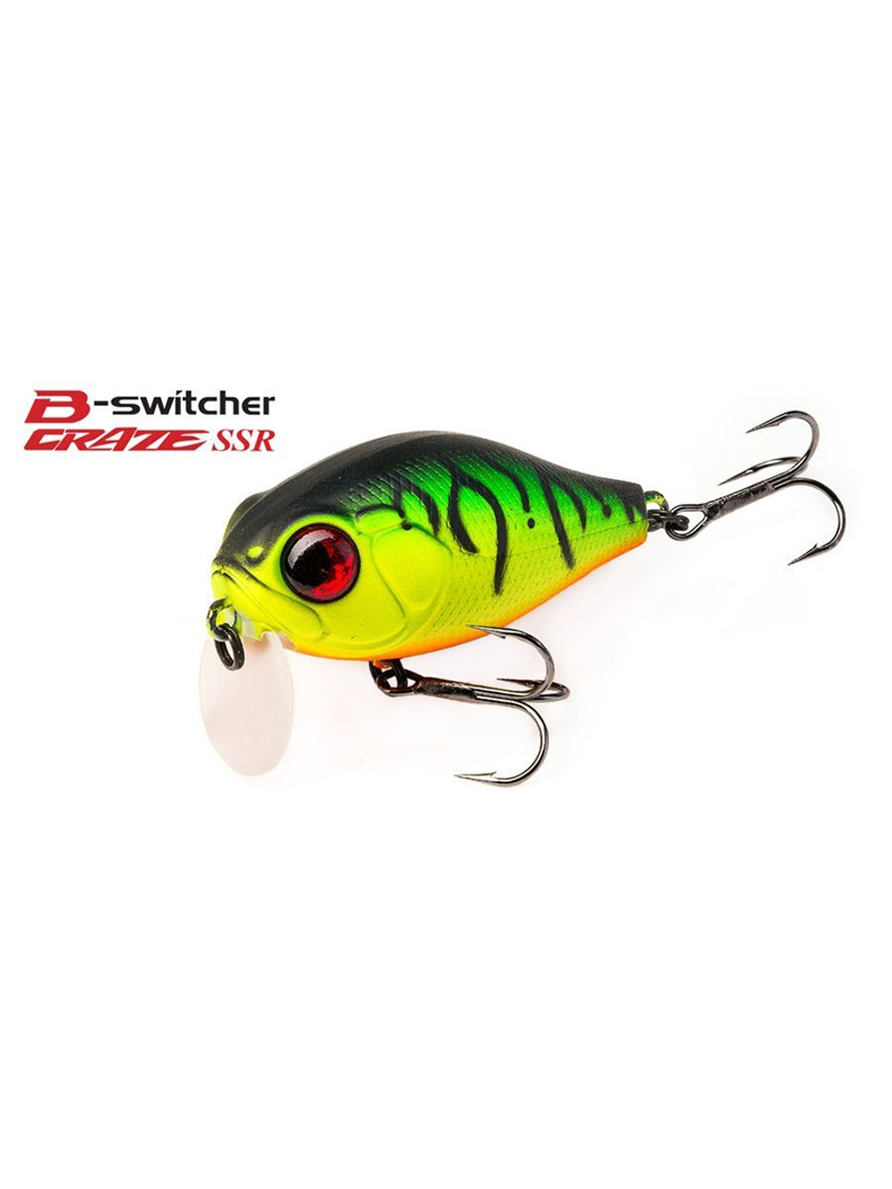 Воблер для рыбалки ZIPBAITS B-Switcher SSR Craze rattler, 42мм, 6.5гр., заглубление 0-0.2м., цвет 070R, плавающий