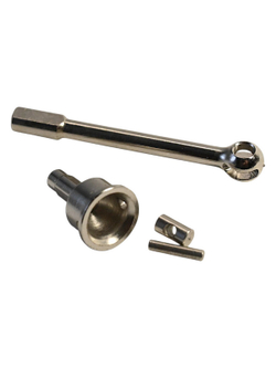 Правый передний портальный мост в сборе для автомоделей MJX H12Y/H12Y+