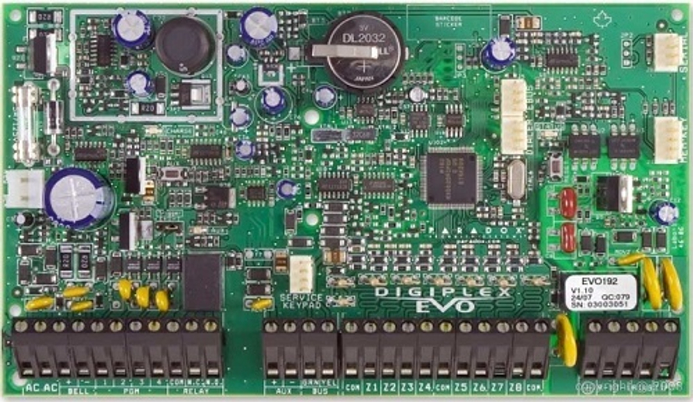 Контрольная панель  Paradox EVO192