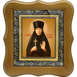 Екатерина Декалина, преподобномученица послушница. Икона на холсте.