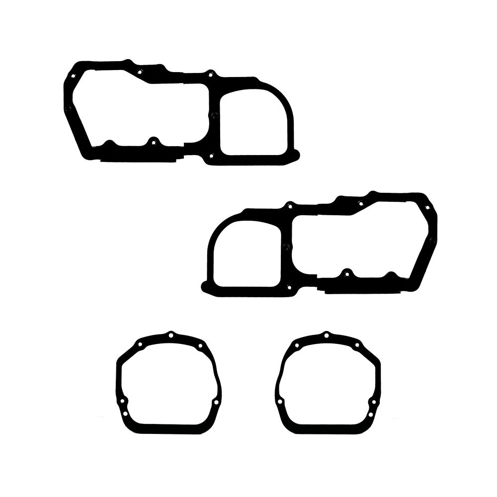 Рамки для Mitsubishi Outlander III (2015 - 2018 г.в.) (LED) (6 модулей) на 3/5R