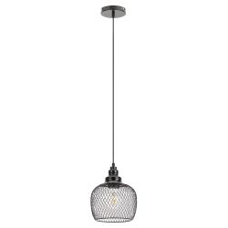 Светильник подвесной ЭРА PL8 BK под лампу E27 высота плафона 220мм подвеса 760мм черный