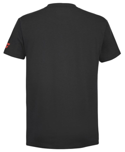Мужская теннисная футболка Babolat Exercise Tee Men - black/black