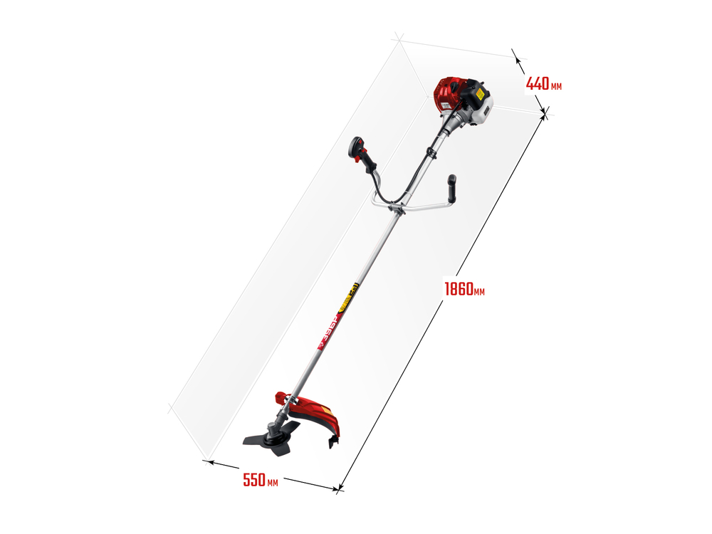 ЗУБР 1 кВт, бензиновый триммер (КРБ-1000)