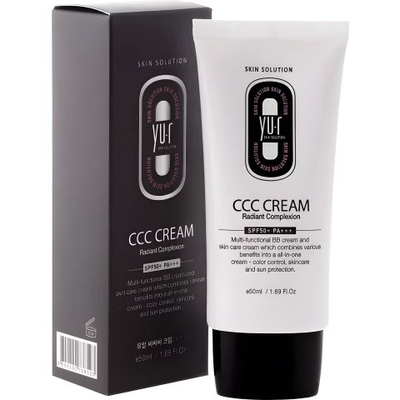 Yu.R Корректирующий крем для лица Yu.r ССС Cream Medium (Средний беж), 50 мл, SPF50+