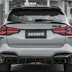 Карбоновый спойлер на крышку багажника для BMW X3M F97 Рестайлинг 2022+ БМВ