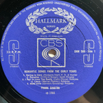 Frank Sinatra ‎– Romantic Songs From The Early Years (Англия 1967г.)