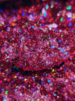 Хлопья - слюда 88806 Красно-вишнёвый голографик - для литья изделий и творчества