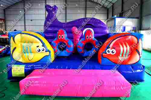 Коммерческий надувной батут "Морское царство 2"