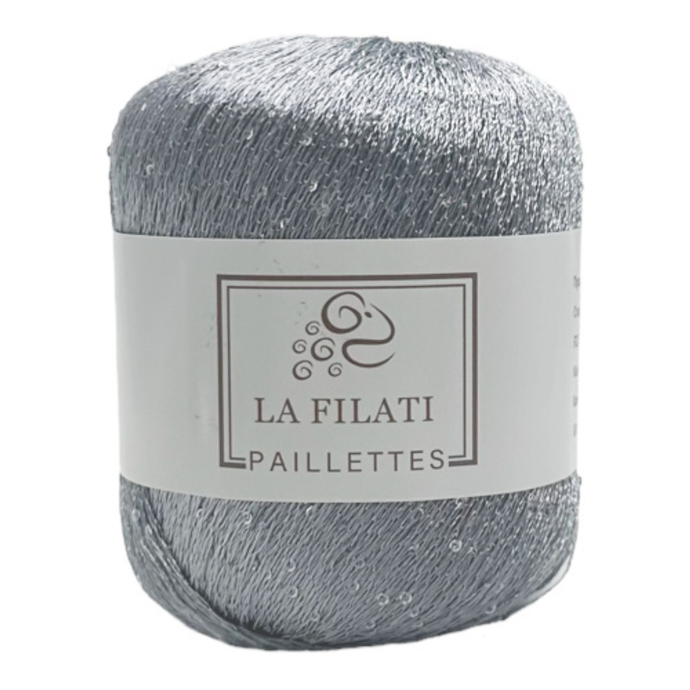Пряжа Paillettes, 50г, 275м, 100%полиэстер (цена за 1 шт)