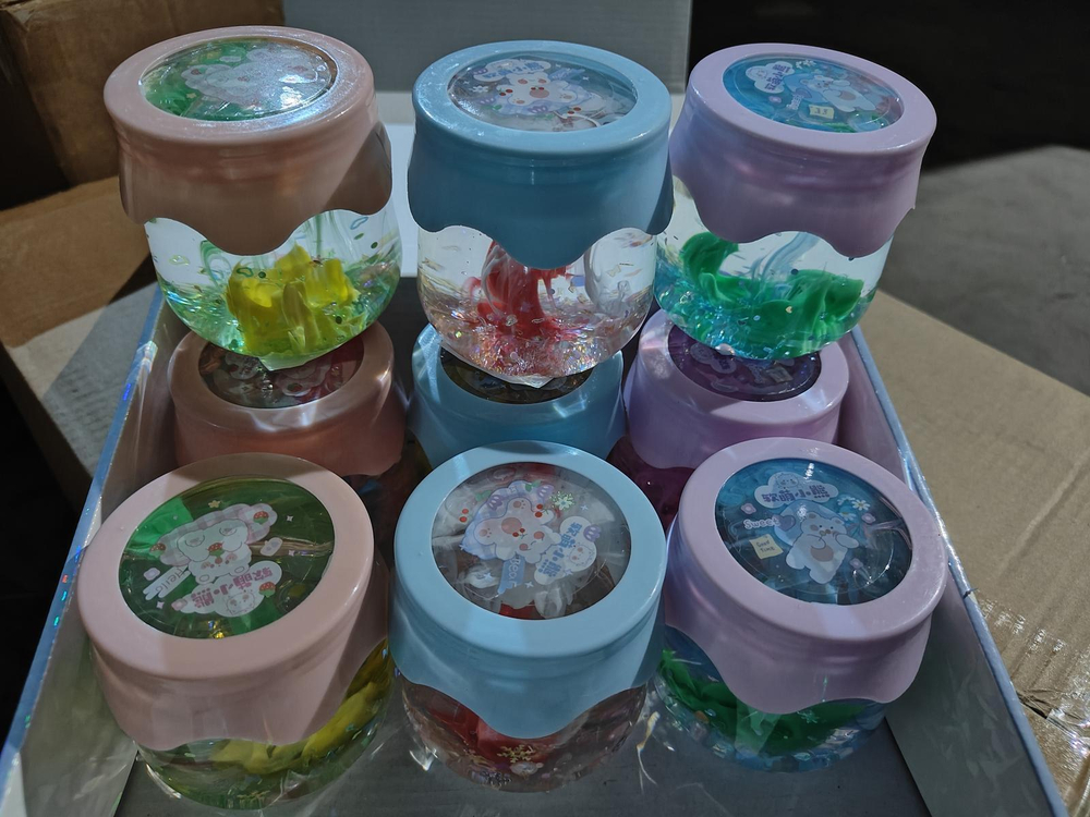 Лизун в ассортименте, банка С-45356