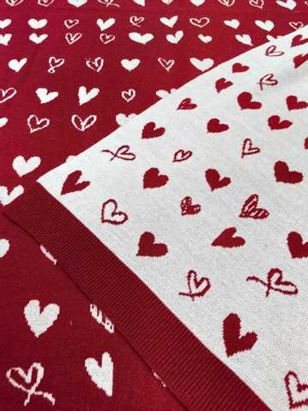 Плед Сердечки 130x170 ПД069-01/19