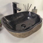 Раковина из речного камня RS-65250 50*37*15 0856