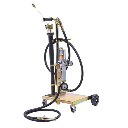 Установка для откачки и раздачи масла, плунжерный насос, тележка для бочек 30-60 кг, ECODORA (Италия)