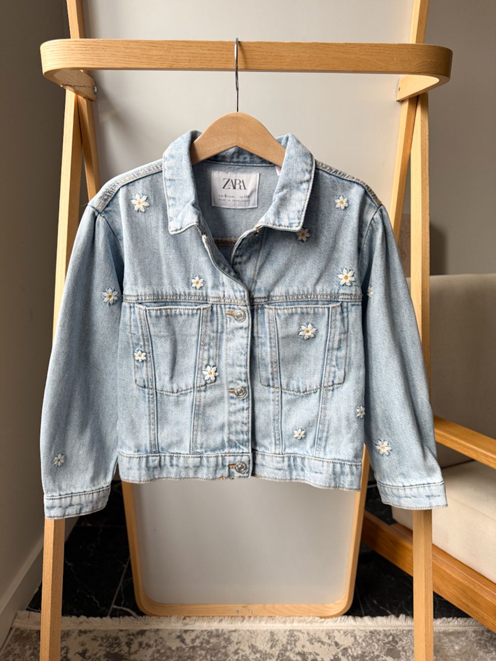 Джинсовая куртка Zara, 110