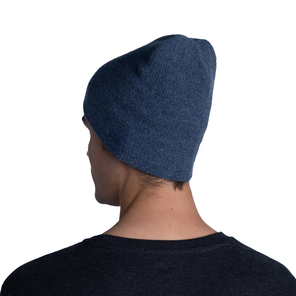 Шапка Buff Knitted & Full Fleece Hat Lyne Night Blue (US:One size)