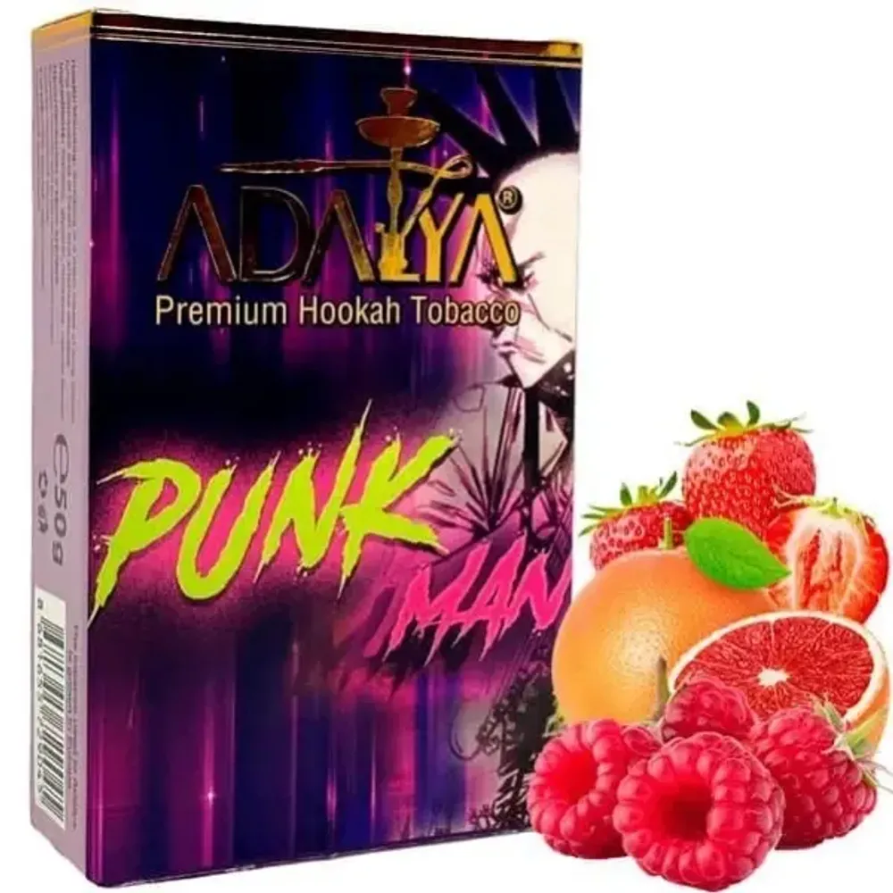 Adalya Punk Man (Ягодный микс Клубника) 50г