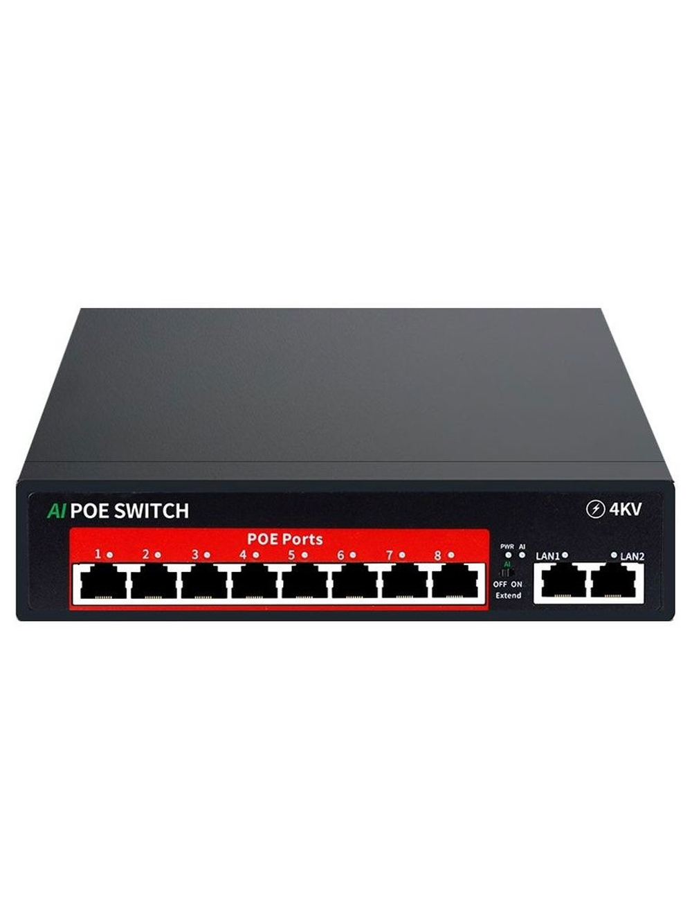Коммутатор EL S-10/8PA_v.3