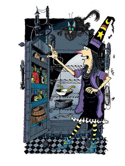 Ведьмочка Винни и вредная тётушка