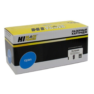 Тонер-картридж Hi-Black (HB-TK-5240C) для Kyocera P5026cdn/M5526cdn, Cyan, 3K