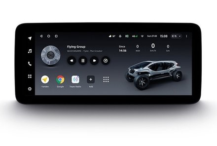 Магнитола Honda FIT 3 2013-2020 правый руль - Teyes LUX ONE ROUND монитор 12.3" на Android 10, ТОП процессор, CarPlay, 4G SIM-слот