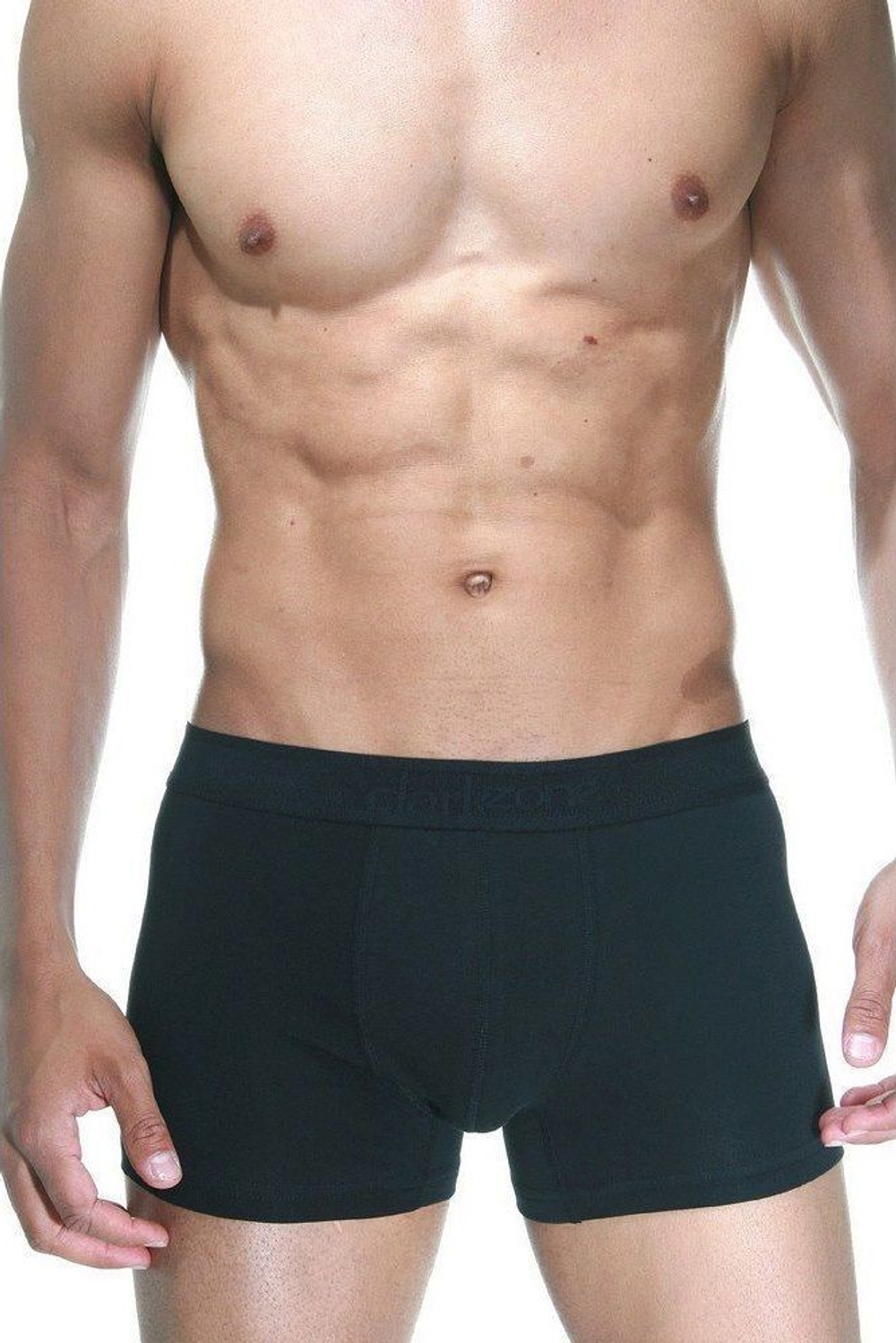 Черные хлопковые трусы-боксеры (Размер: S) (Цвет: черный)