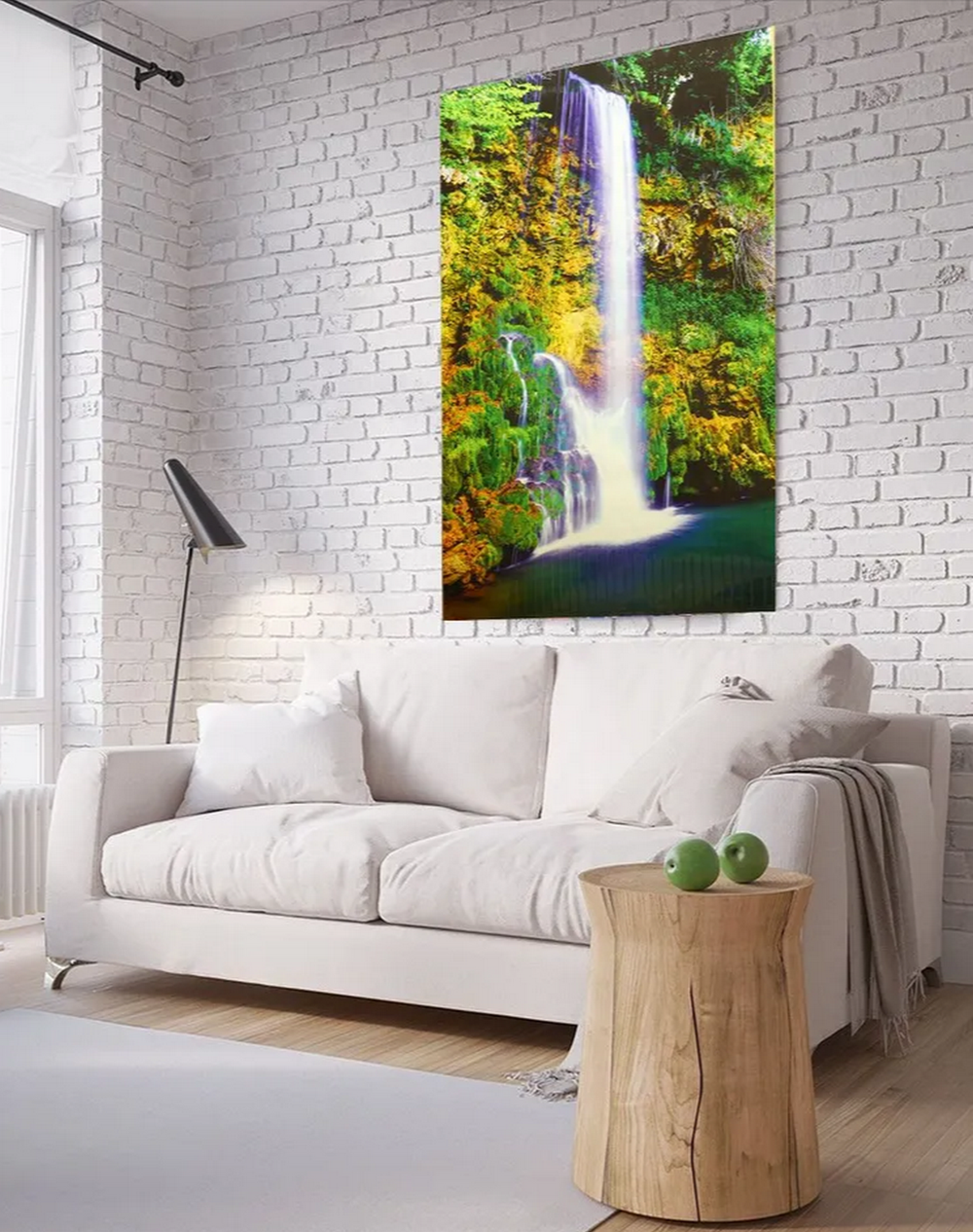 Обогреватель настенный Домашний очаг "Водопад"