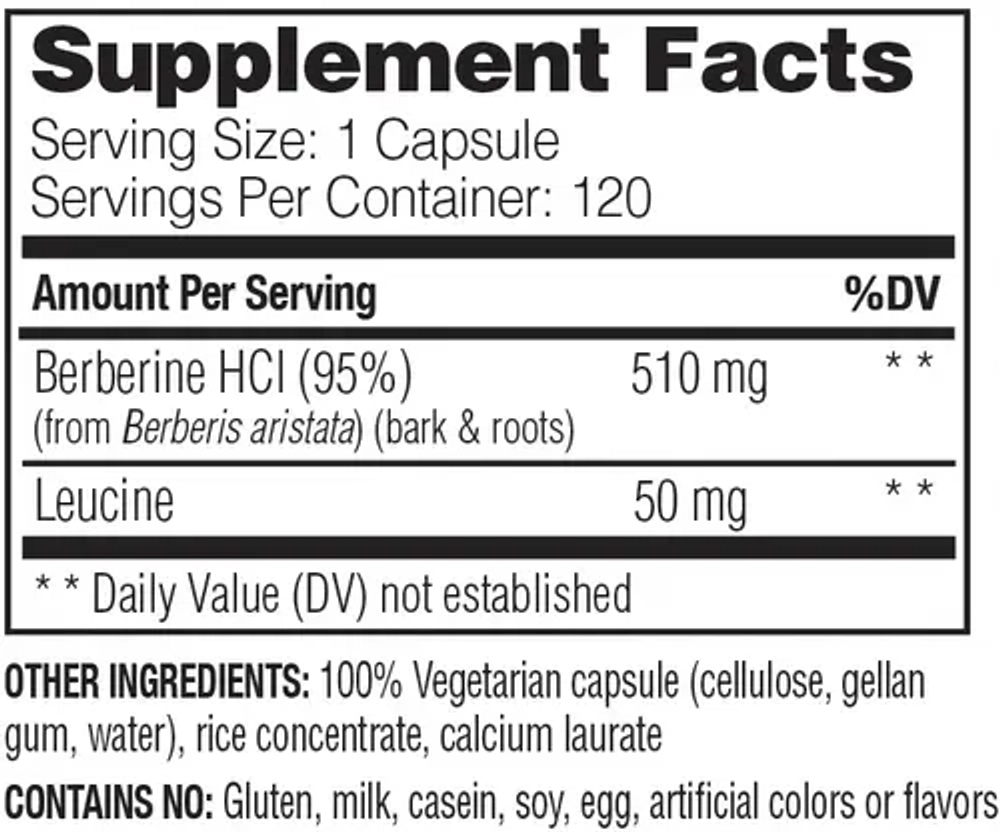 Berberine Капсулы Enzymedica