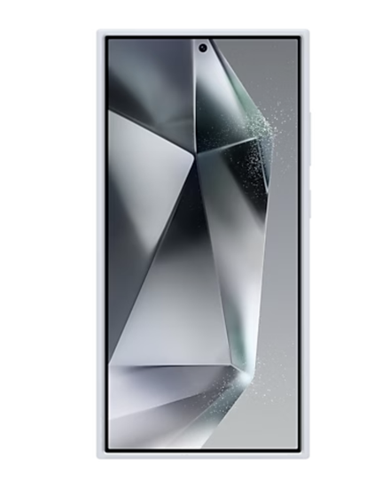 Чехол-накладка Standing Grip Case S24 Ultra (Светло-голубой)