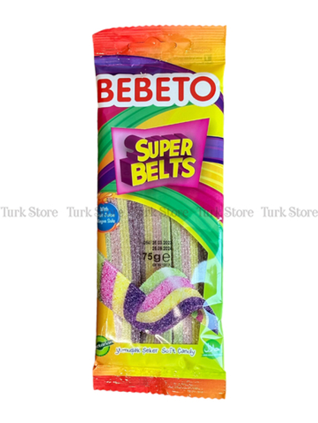 Жевательный мармелад Bebeto Super Belts 75 гр