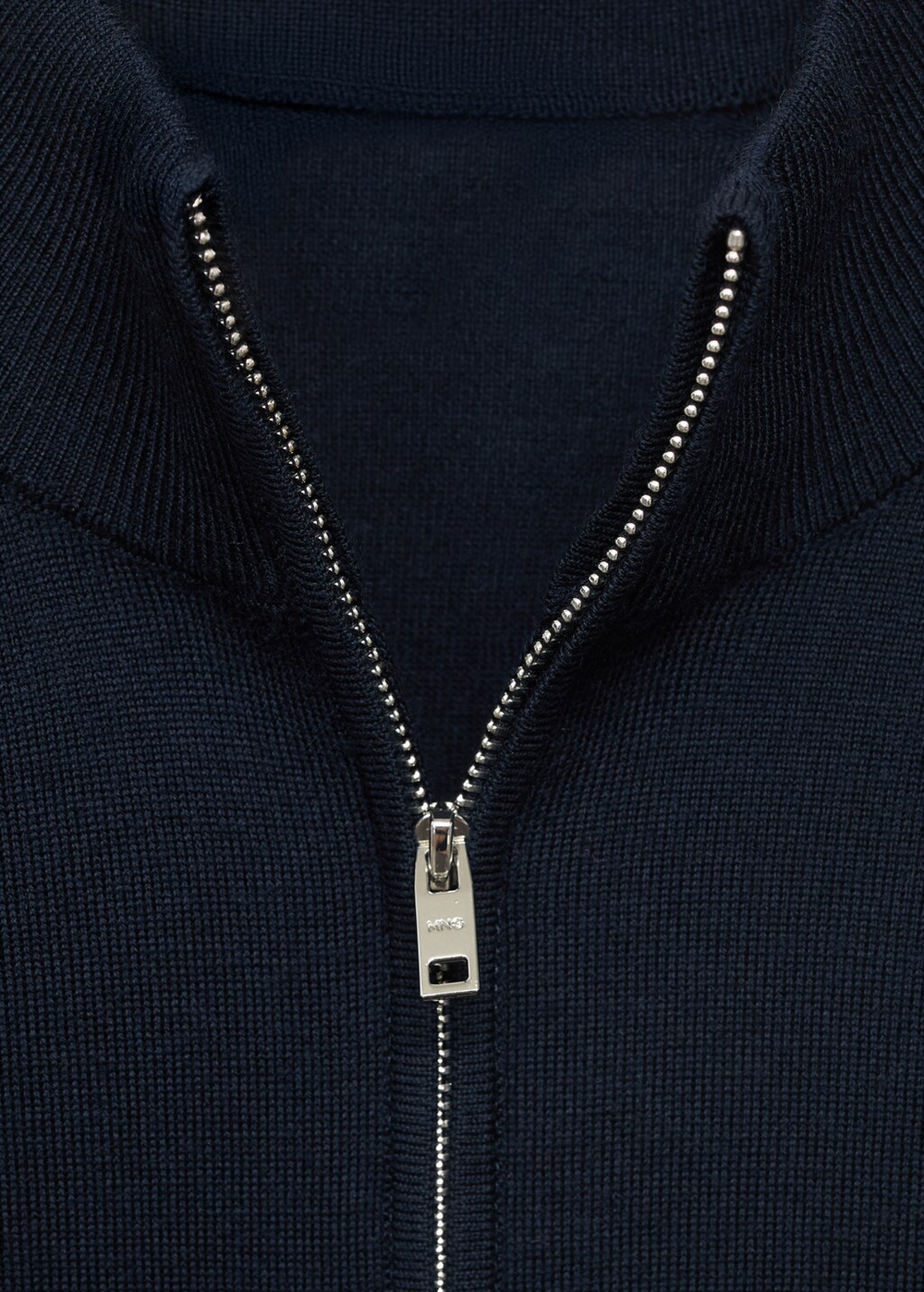 Свитер с воротником перкинс из 100% мериносовой шерсти