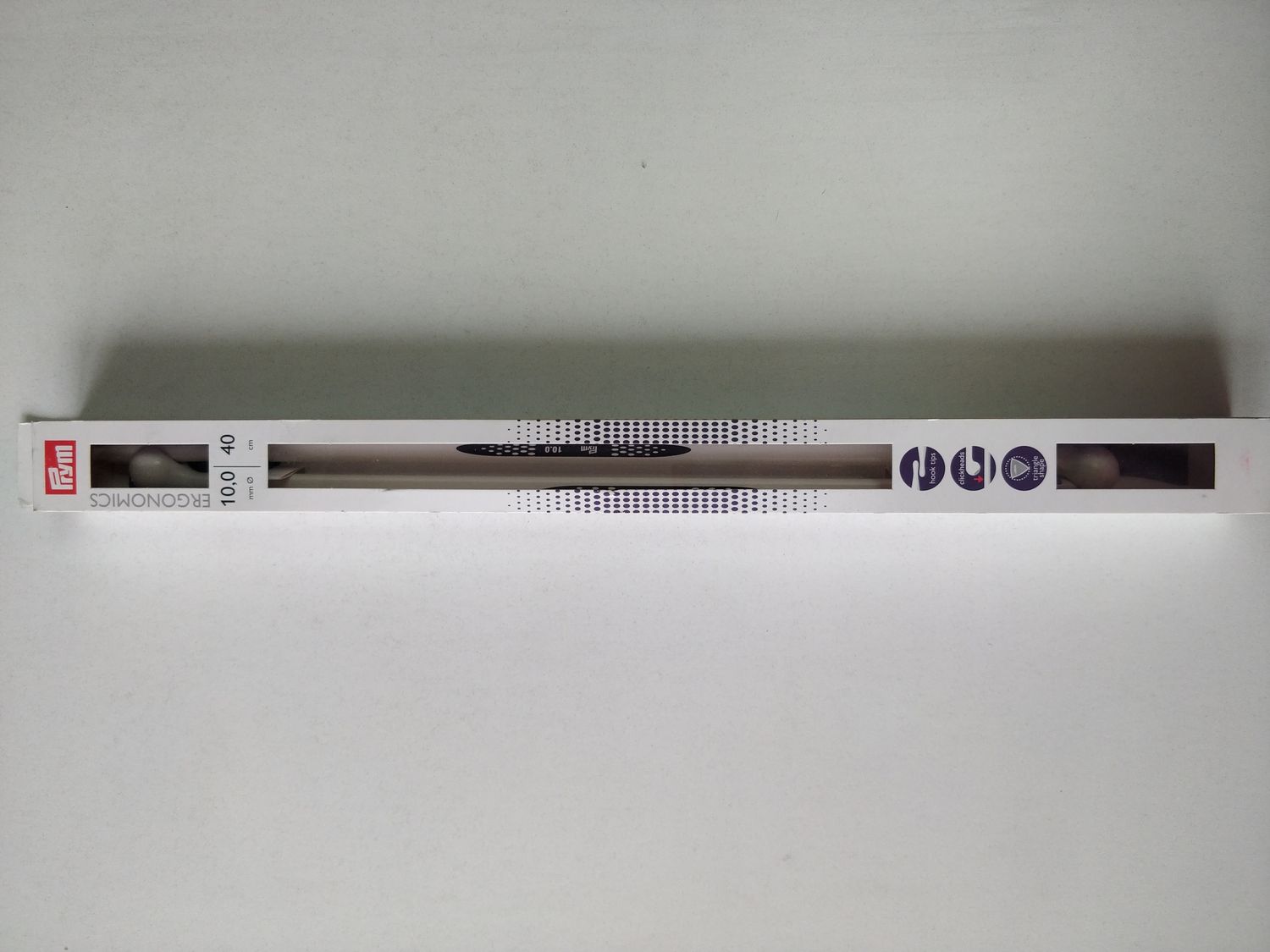 Prym прямые спицы 40см