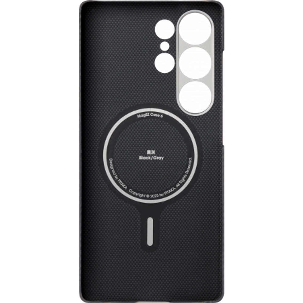 Чехол Pitaka Ultra-Slim для Samsung Galaxy S25 plus, черный
