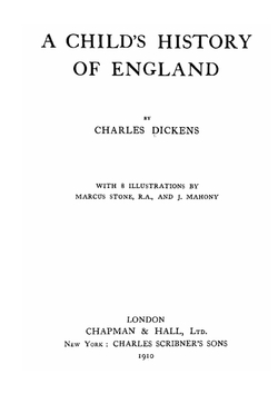 The Works of Charles Dickens. A Child's History of England | Charles Dickens