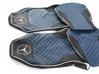 Чехлы Премиум стеганные кожаные MERCEDES MP2/MP3 2004-2013 MR41