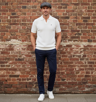 Футболка Поло из хлопка и льна MeleCL (Турция). Р-ры 46-52