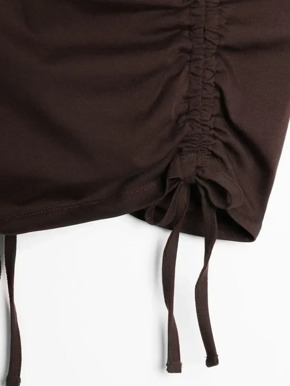 Летняя женская юбка с завязками