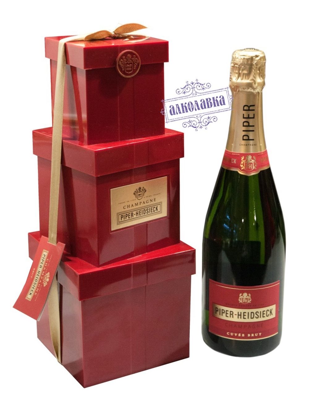 Шампанское Piper-Heidsieck, Brut gift box 0,75 л