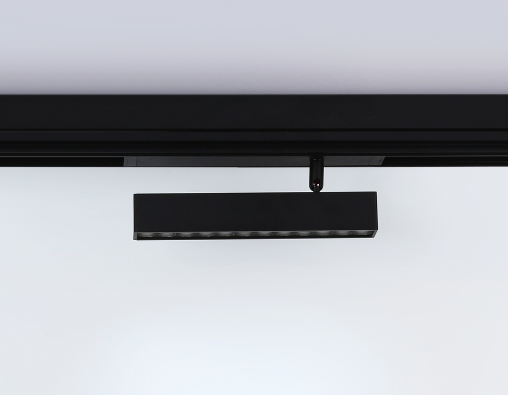 Светильник светодиодный для шинопровода Magnetic 220V GL1342 BK черный IP20 12W 3000K-6400K 24° 232*25*112